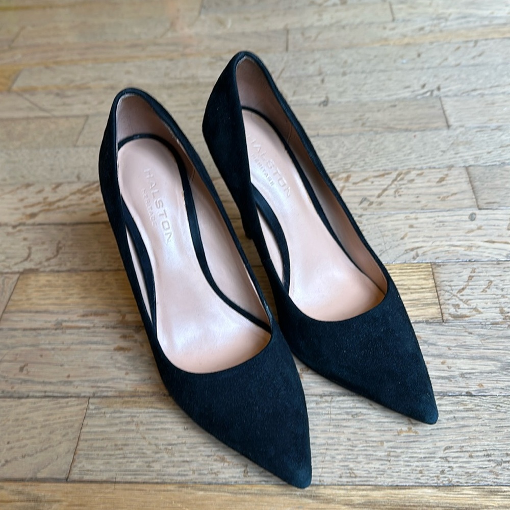 Suede Pumps - image 1